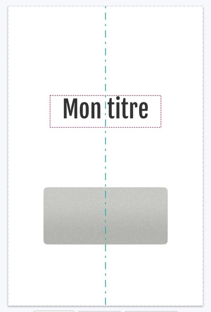 Alignez très simplement vos textes et images entre-elles ou avec le ticket en les déplaçant jusqu'à ce que les guides d'alignement s'affichent. Alignez très simplement vos textes et images entre-elles ou avec le ticket en les déplaçant jusqu'à ce que les guides d'alignement s'affichent.