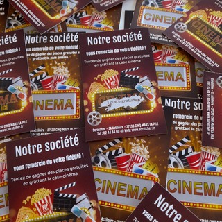 Les tickets à gratter sont un excellent moyen pour les professionnels du cinéma d'augmenter l'engagement de leur public, de renforcer leur marque, d'attirer de nouveaux spectateurs et de stimuler les ventes de billets. Les <a href='https://www.scratcher.fr/cartes-a-gratter'>cartes à gratter</a> peuvent offrir des avantages tels que des places gratuites, des rabais, des snacks, des avant-premières exclusives, des rencontres avec les acteurs et bien plus encore. Les tickets à gratter sont un excellent moyen pour les professionnels du cinéma d'augmenter l'engagement de leur public, de renforcer leur marque, d'attirer de nouveaux spectateurs et de stimuler les ventes de billets. Les <a href='https://www.scratcher.fr/cartes-a-gratter'>cartes à gratter</a> peuvent offrir des avantages tels que des places gratuites, des rabais, des snacks, des avant-premières exclusives, des rencontres avec les acteurs et bien plus encore.